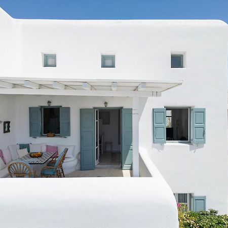 Mykonian Style W Shared Pool Houses & Nighttime Security Guard Ornos  Eksteriør billede