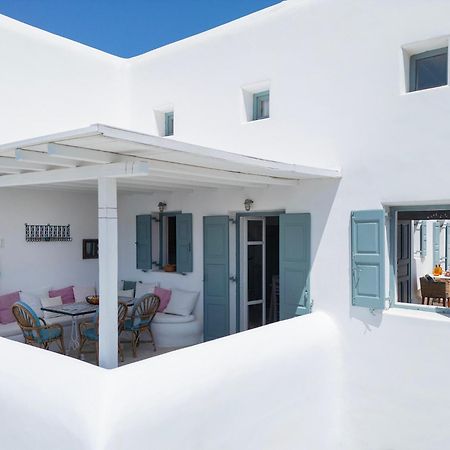 Mykonian Style W Shared Pool Houses & Nighttime Security Guard Ornos  Eksteriør billede