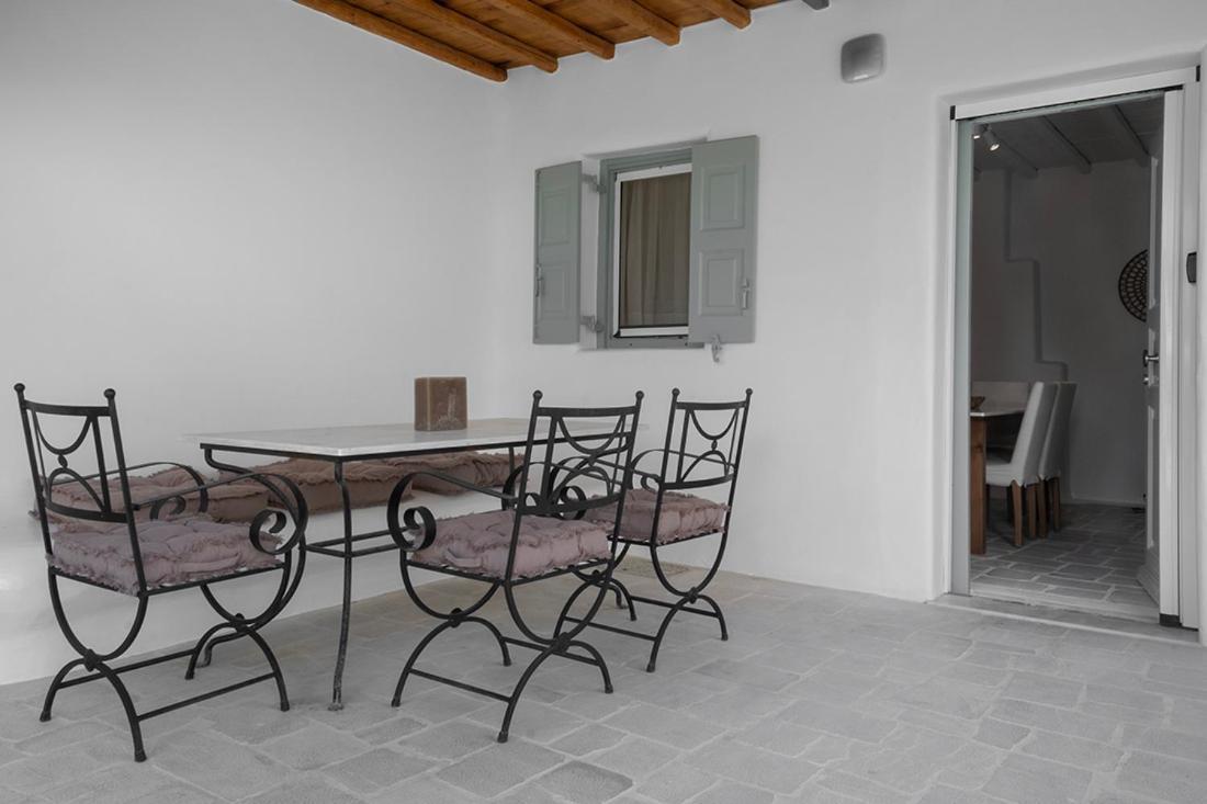 Mykonian Style W Shared Pool Houses & Nighttime Security Guard Ornos  Eksteriør billede