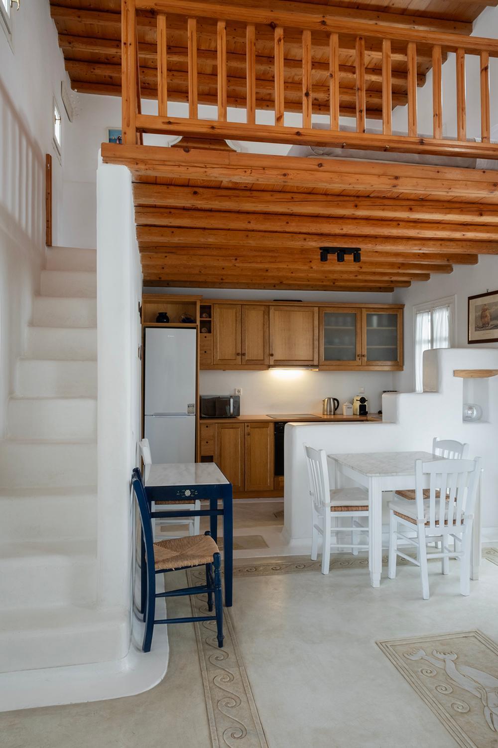 Mykonian Style W Shared Pool Houses & Nighttime Security Guard Ornos  Eksteriør billede