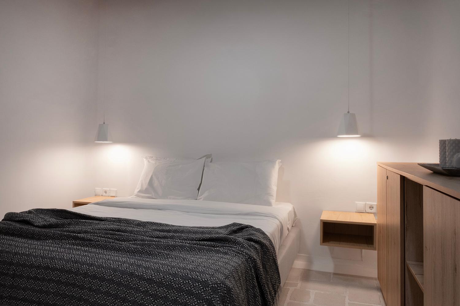 Mykonian Style W Shared Pool Houses & Nighttime Security Guard Ornos  Værelse billede